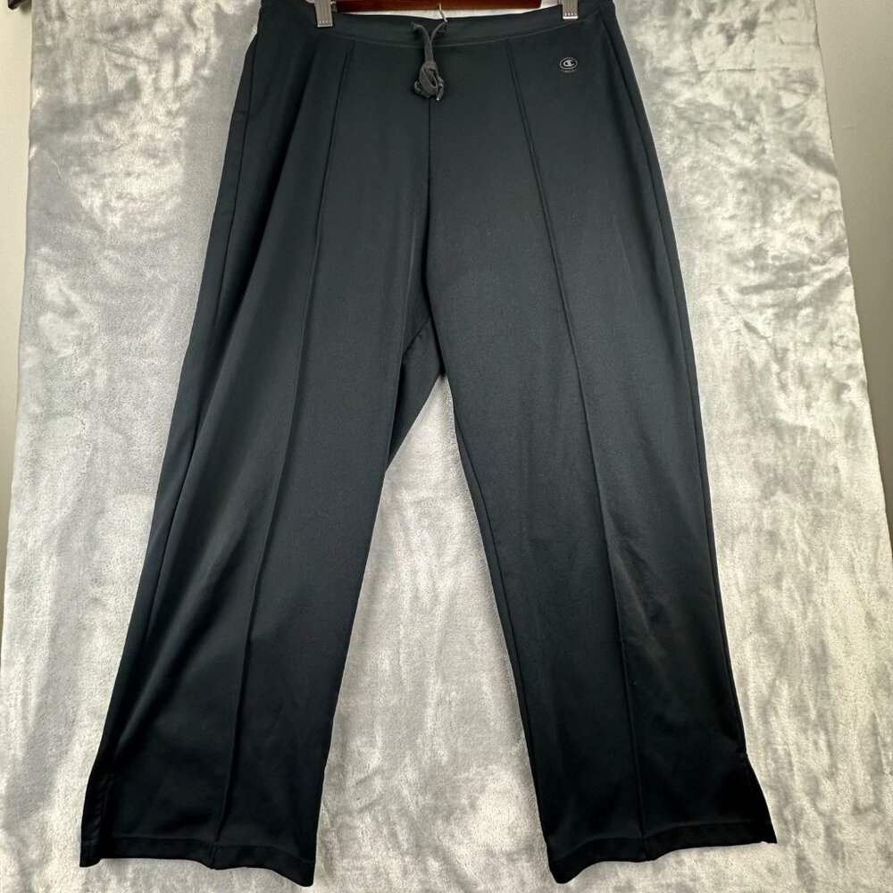 Vintage Champion Women's Sweatpants Black